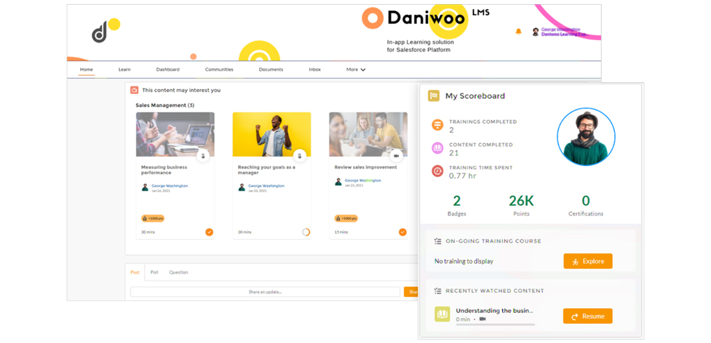 daniwoo-access-learning-anytime-Salesforce-CRM-channels-teams