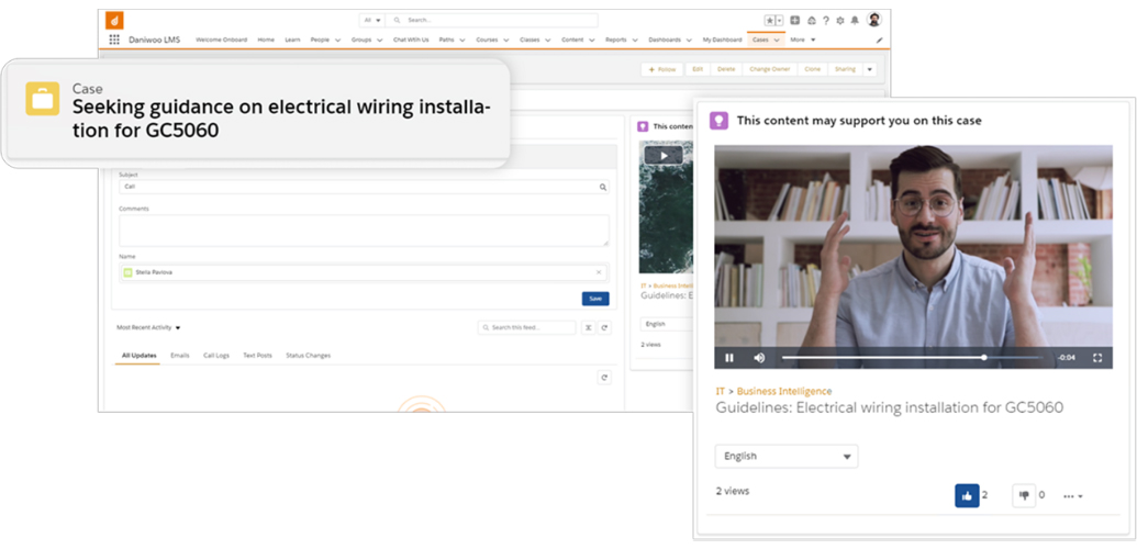 daniwoo-access-learning-anytime-Salesforce-CRM-customer-service-team